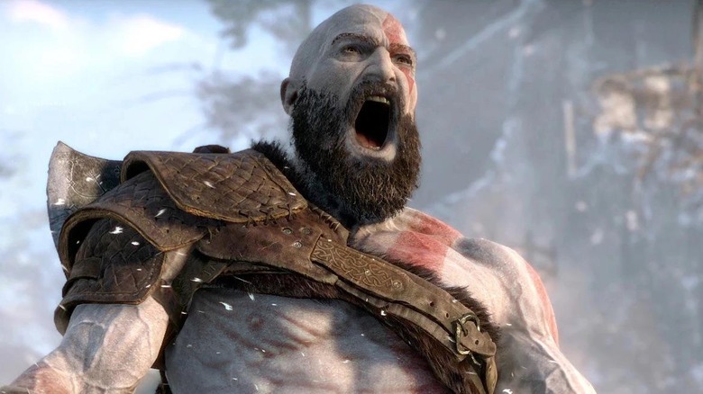 Kratos yelling
