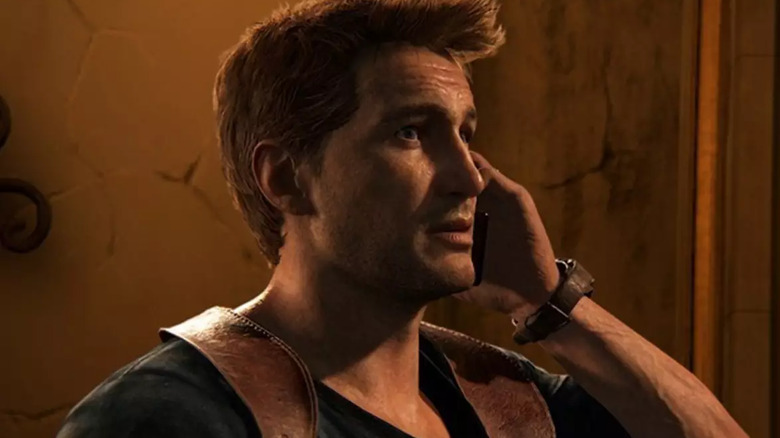 Nathan Drake beat up