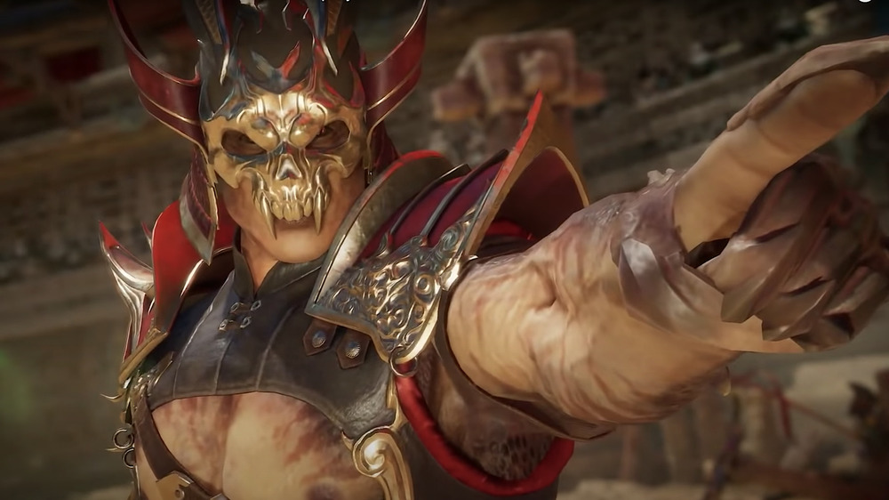 Shao Kahn pointing