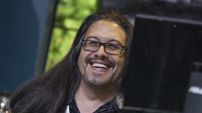 John Romero smiles