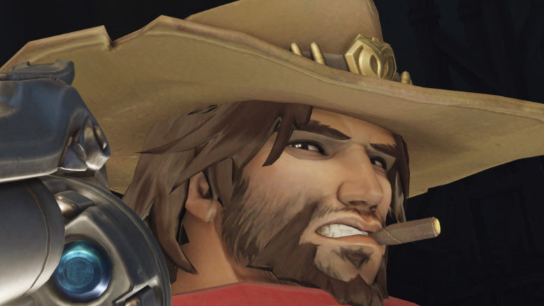 Overwatch McCree face