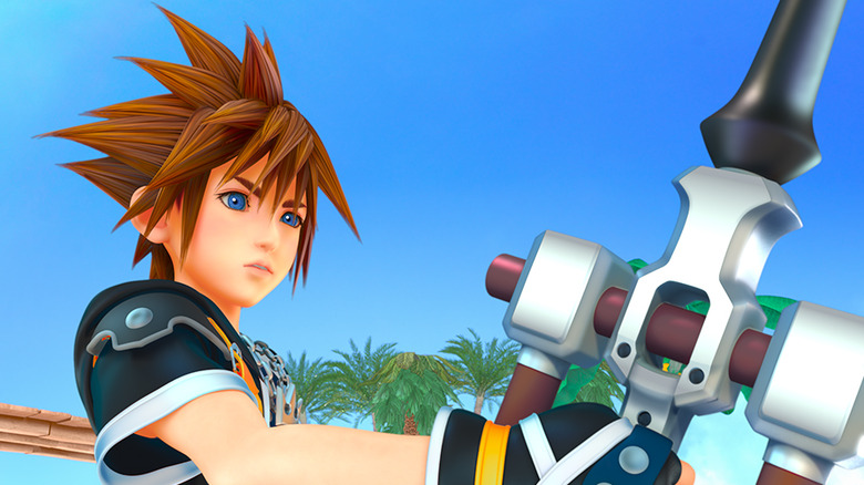 Sora in Kingdom Hearts