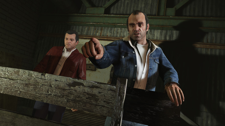 Trevor points by Michael