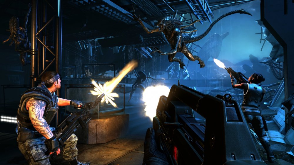 Screenshot from Aliens Colonial Marines