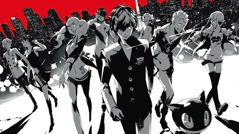 Persona 5 cast walking