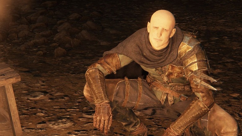 Patches faces the player in Elden Ring