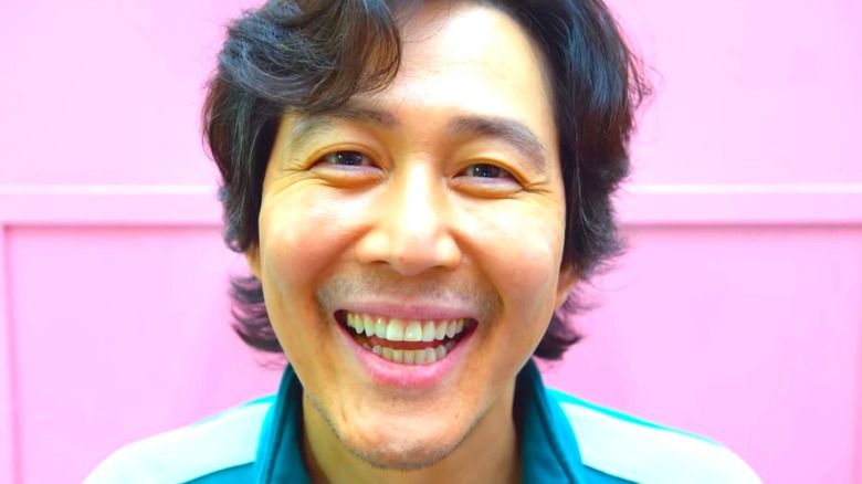 Squid Game Seong Gi-hun Smiles