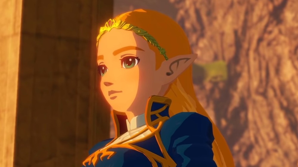 Zelda staring