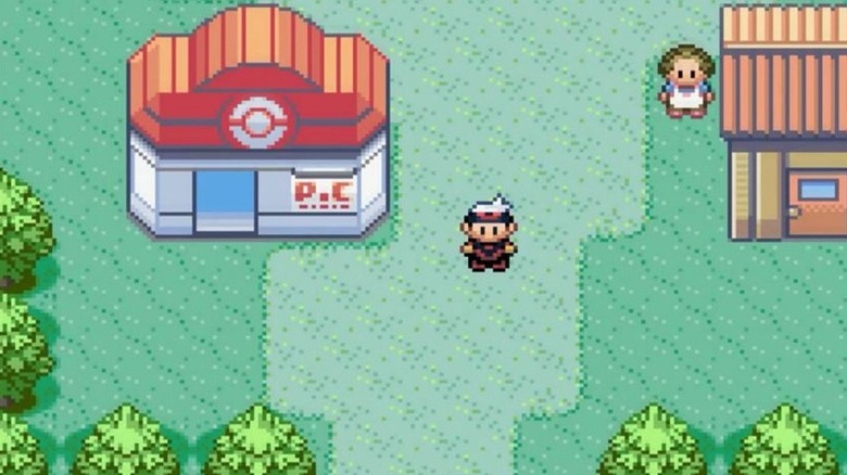 Stand by the Pokemon center