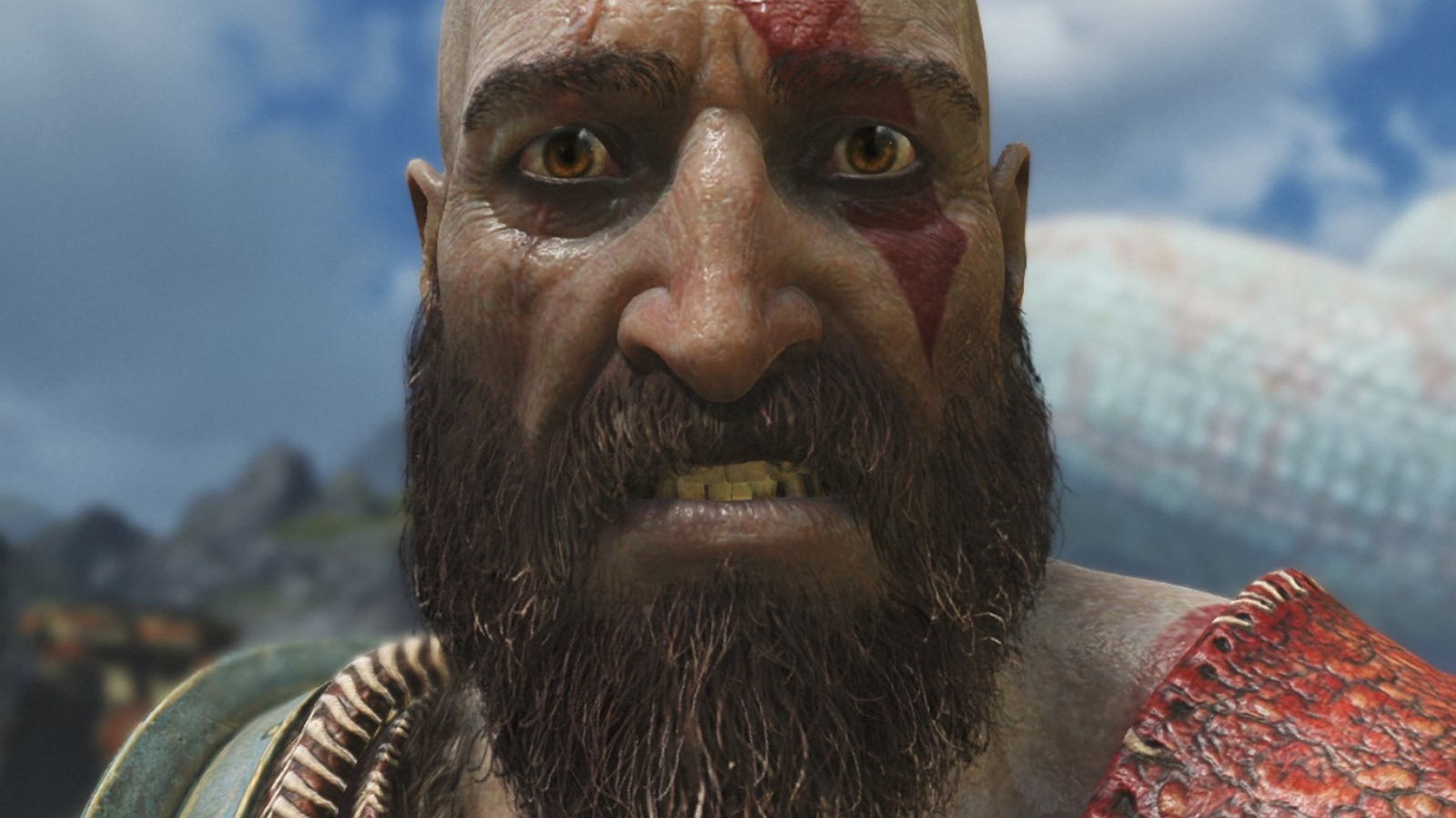 God of War / You Want Sum?, Screenshot of the beauty of God…