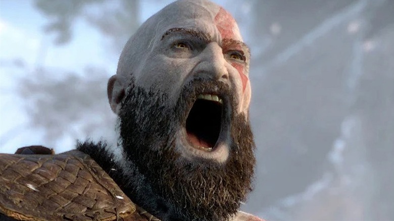 Kratos yelling