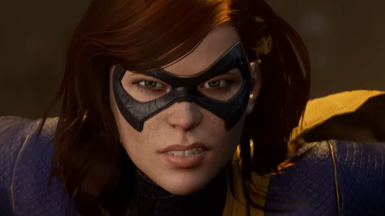 Gotham Knights Batgirl face