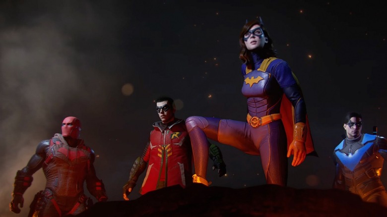 Gotham Knights all four knights standing