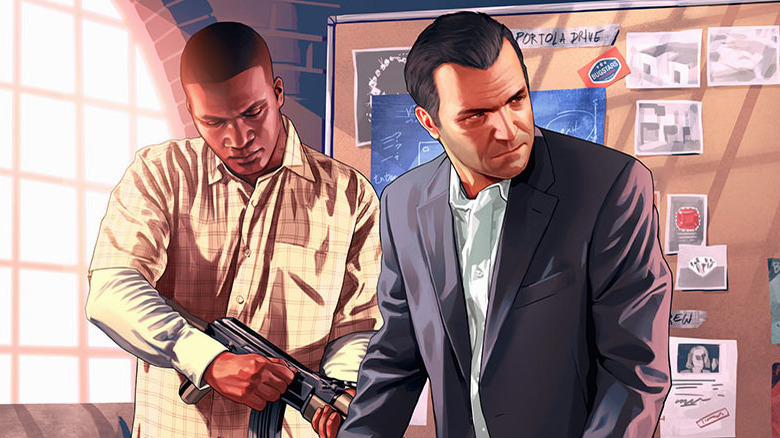 Franklin and Michael plan heist