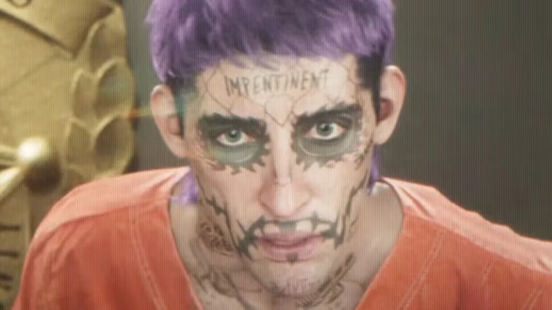 A heavily tattooed man in Grand Theft Auto 6