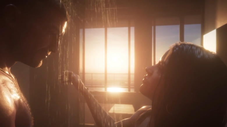 Jason and Lucia in the shower together in GTA 6