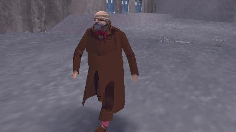 Darkel in a coat