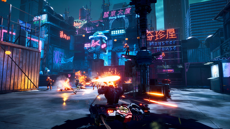 Gungrave Gore City battle