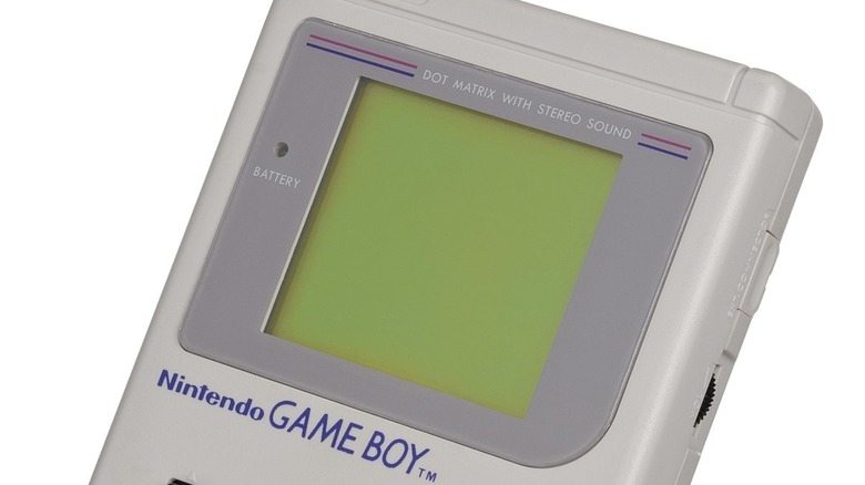 Nintendo Game Boy Original Playing Tetris