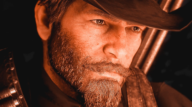 Red Dead Redemption 2 Arthur Morgan close up