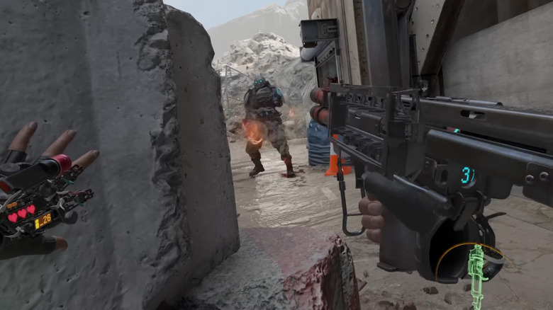 Half life alyx levitation combat