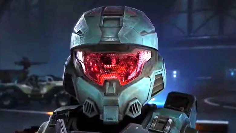Halo Infinite red visor