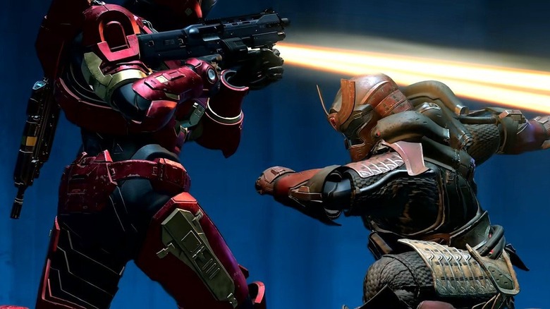 Halo Infinite Samurai Armor Spartan Punching