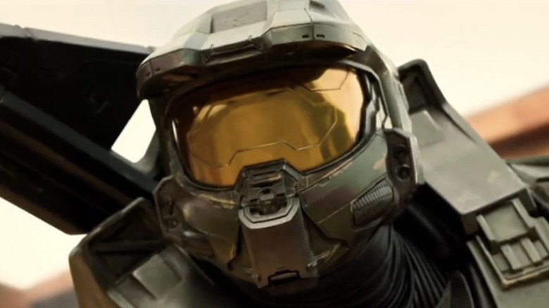 Master Chief looks up