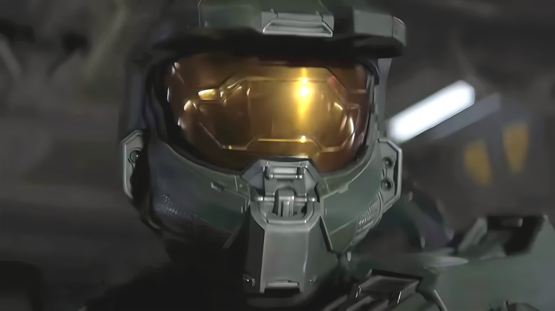 Master Chief in helmet