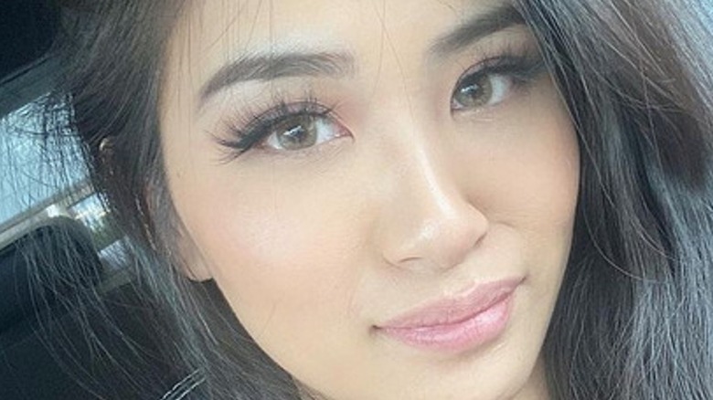 Ohlana taking selfie in car