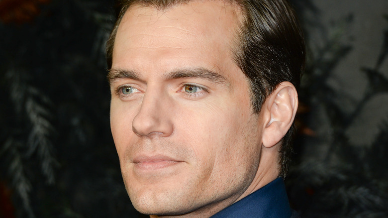 Henry Cavill at premiere