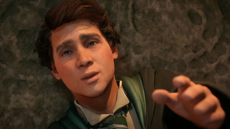Sebastian outstretched hand
