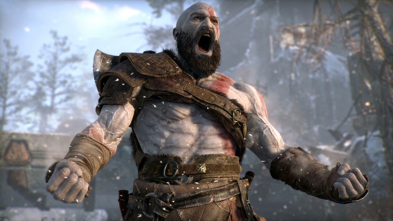 god of war kratos, god of war kratos rage