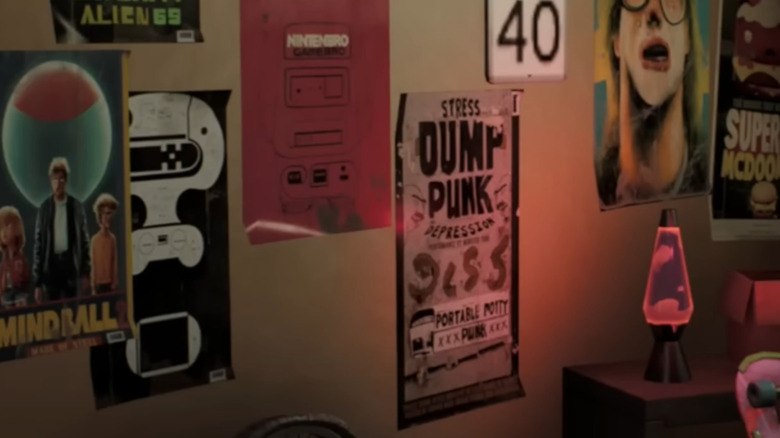 AI-generated posters in High on Life