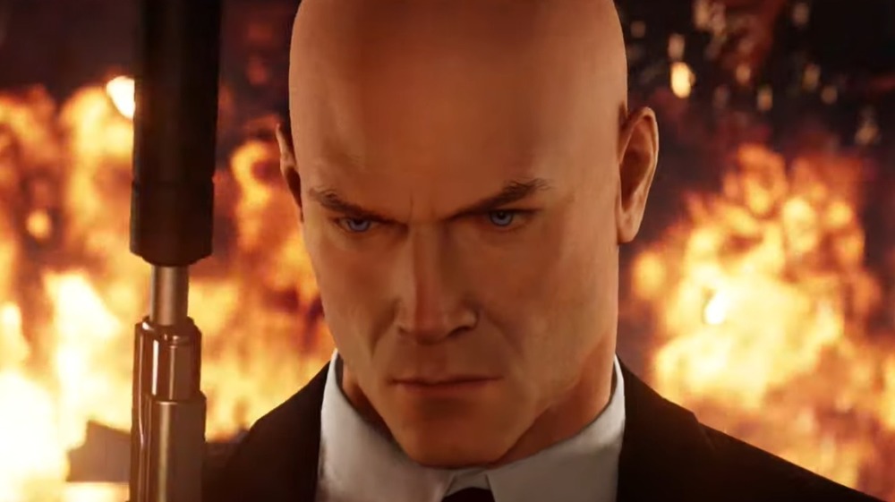 Agent 47 Fire Slow Mo