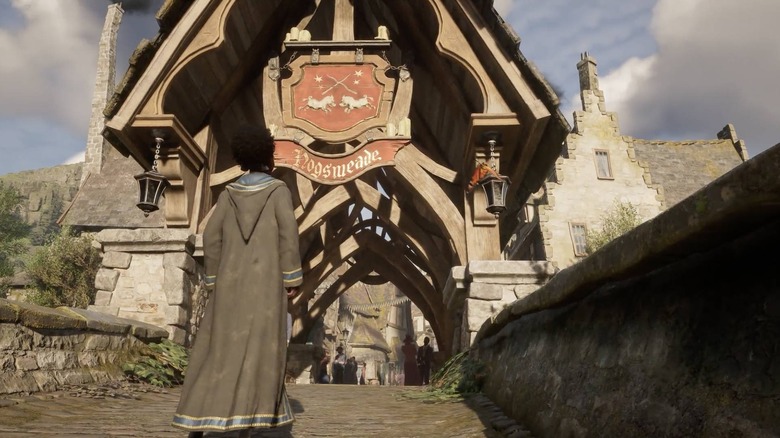 Hogwarts Legacy student at Hogsmeade