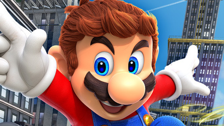 Super Mario Odyssey cover art