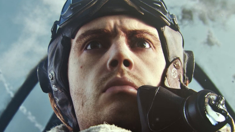 Pilot in War Thunder trailer