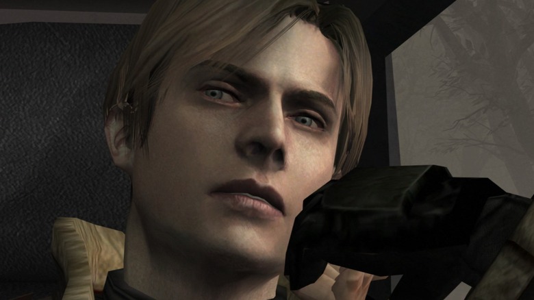 Resident Evil 4 VR Leon Kennedy Thinking Thoughts