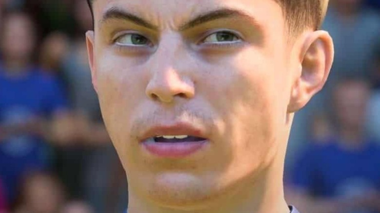 FIFA 23 pro player face close up