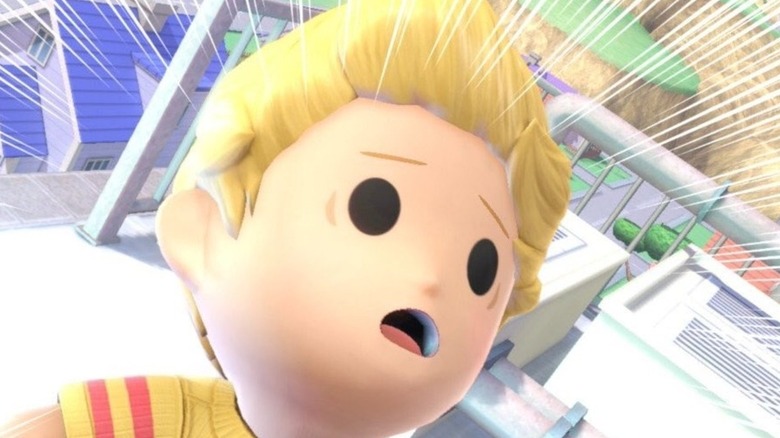 Lucas shocked Smash Bros