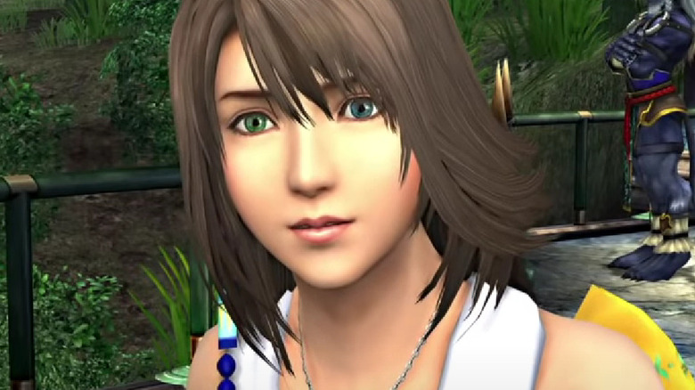 Yuna close-up in Final Fantasy X