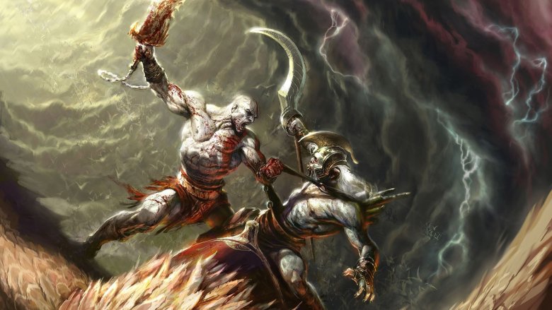 DualShockers on X: God of War Fanart Exhibits the Mighty Kratos