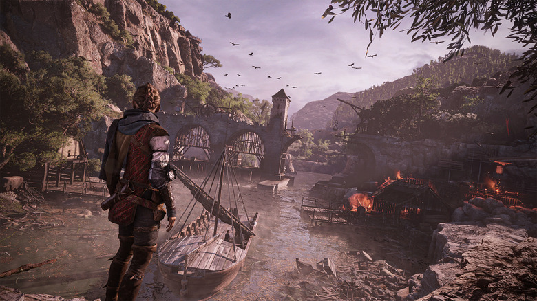 A screenshot from the upcoming Plague Tale: Requiem showcasing high-quality graphics