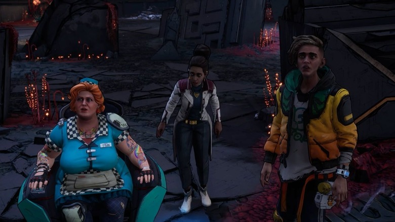 Anu Ocatavio and Fran looking surprised