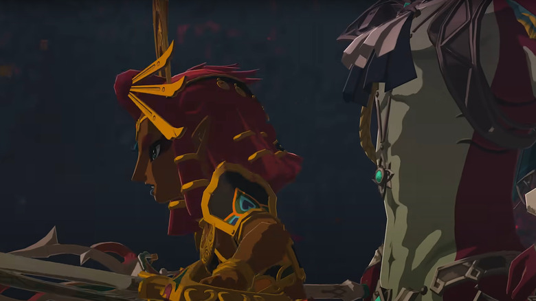 Riju and Sidon running to battle