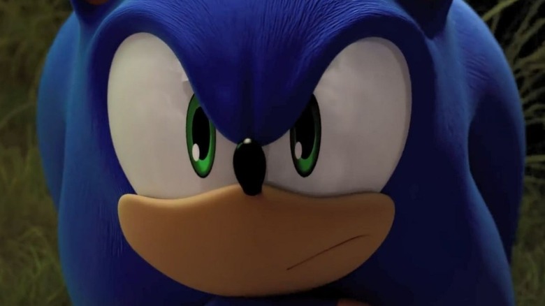 Sonic the Hedgehog grim look