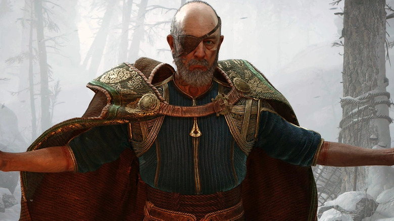 Odin at Kratos' home