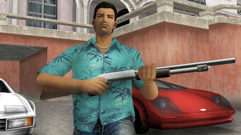 Grand Theft Auto Vice City shotgun