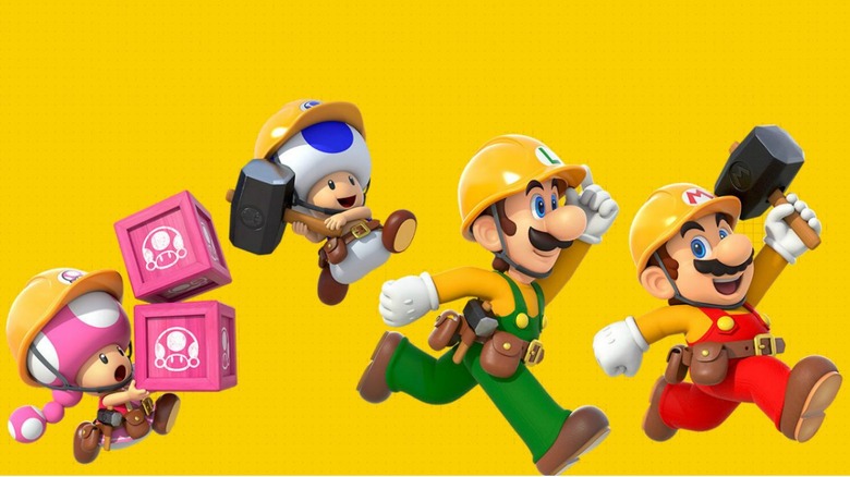 Super Mario Maker 2 cast